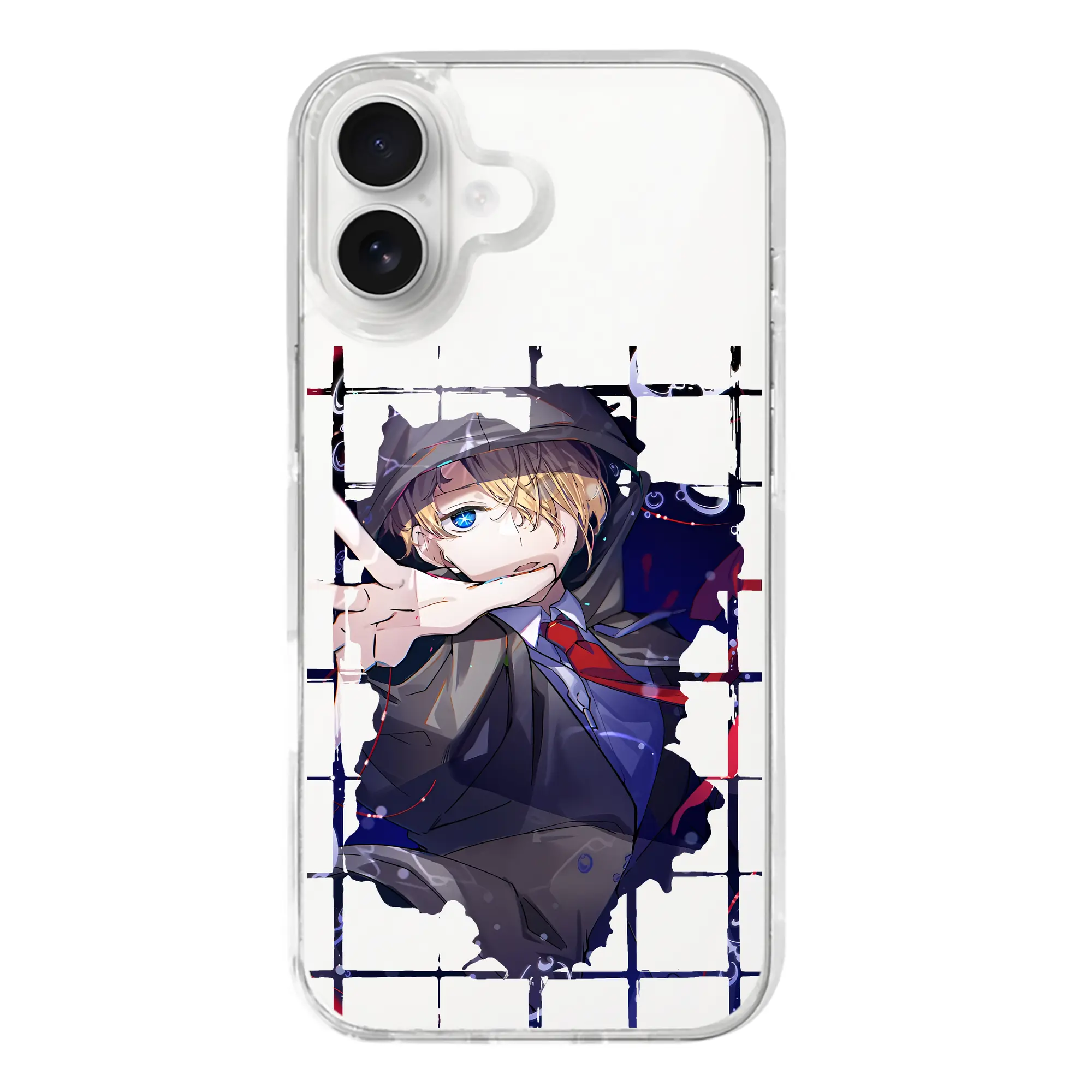 推しの子 グッズ,星野アクア - iPhone 17シリーズ 透明スマホケース – 薄型・耐衝撃・精密フィット保護カバー